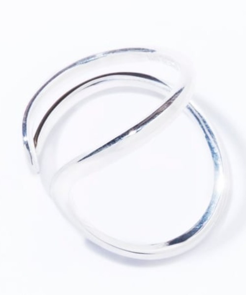 指輪 リング 「IRIS 47」curving ring/カービング リング レディース メンズの画像