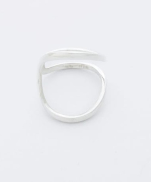 指輪 リング 「IRIS 47」curving ring/カービング リング レディース メンズの画像