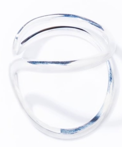指輪 リング 「IRIS 47」curving ring/カービング リング レディース メンズの画像