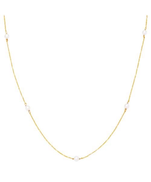 ネックレス 「les bonbon」swing pearl necklace / スィング パール ネックレス レディースの画像