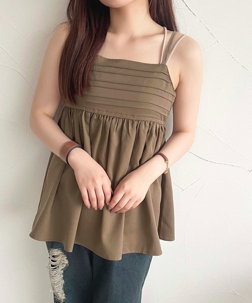 値下げ！【新品未使用タグ付き】apres jour セットアップ コサージュ付 apres jour ベスト ジレ 「apres mimi」SETUP可能 チュニック
