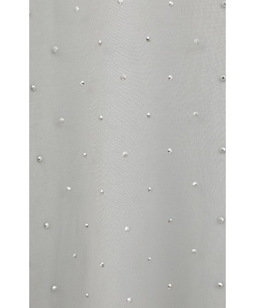 tシャツ CLANE/クラネ/RHINESTONE SHEER TOPS レディース CLANE(クラネ)｜RHINESTONE SHEER TOPS Tシャツ/カットソー/GRAY