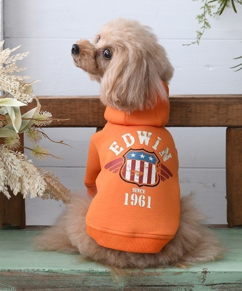 EDWIN（エドウィン） 犬 服 EDWIN/もちのびアメカジパーカー