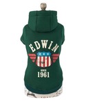 犬 服 EDWIN/もちのびアメカジパーカーの詳細画像1