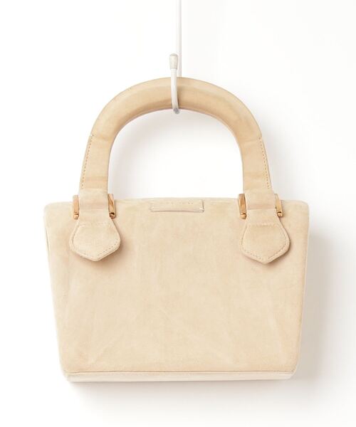 CARVEN」 ワンポイントハンドバッグ - ベージュ レディース