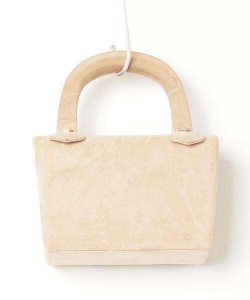 CARVEN」 ワンポイントハンドバッグ - ベージュ レディース