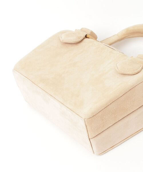 CARVEN」 ワンポイントハンドバッグ - ベージュ レディース CARVEN」 ワンポイントハンドバッグ - ベージュ レディース