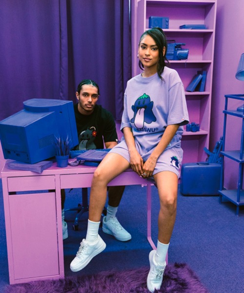 メンズ GRAF＆WU（グラフアンドウー） tシャツ ホワイト レディース 「graf」半袖Tシャツ M グラフアンドウー 半袖プリント BOOGHOST GRAF&amp;WU Tシャツ 『GRAF&amp;WU&frasl;グラフアンドユー』 GRAF&amp;WU（グラフアンドユー）の「GRAF&amp;WU ベルクロワッペン ピースゴースト半袖T
