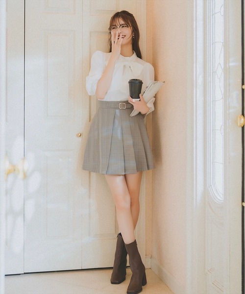 [美品］ススリ　ブラウス ボリュームタックスリーブブラウス - FENNEL - FENNEL｜YAMADAYA STORE