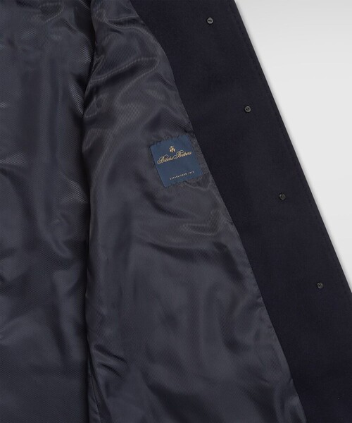 美品Brooks Brothers ネイビーチェスターコートLoro Piana 美品Brooks Brothers ネイビーチェスターコートLoro Piana