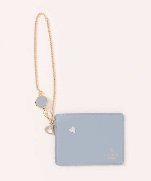 【ランバンオンブルー】カルラ リール付きパスケース LANVIN en Bleu パスケース カルラ リール付きパスケース
