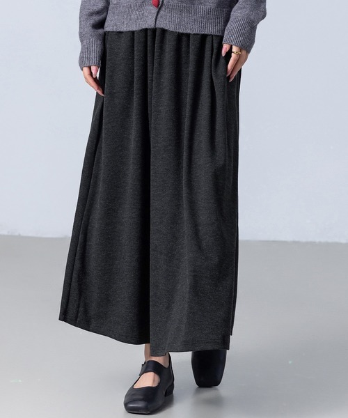 DAY CLOSET スカート レディース スウェットライクフレアニット