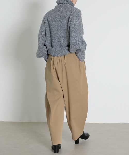 ワイドパンツ パンツ ミリタリー タック バレルパンツ レディース | en CAnAF | 24