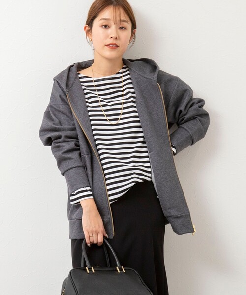 Rie Miller（リエミラー） パーカー ウォッシャブルOversized ZIP