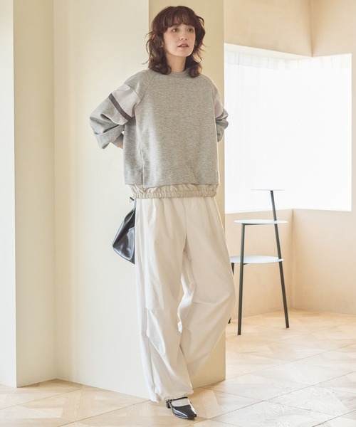パンツ upa green label relaxing パンツ TR ホップサック ナロー