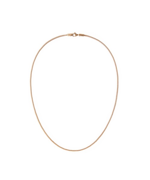 ネックレス Tide Mesh Necklace 1.8MM ローズゴールド／シルバー／ゴールド／ブラック／グラファイト メンズ レディースの画像