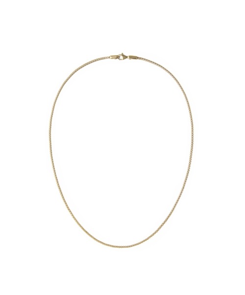ネックレス Tide Mesh Necklace 1.8MM ローズゴールド／シルバー／ゴールド／ブラック／グラファイト メンズ レディースの画像