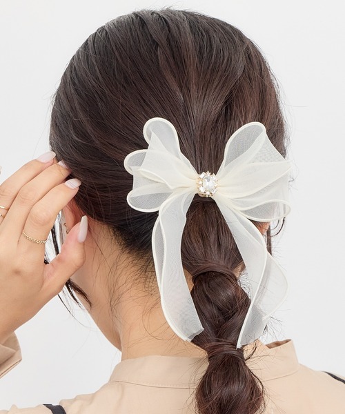 楽天市場】ドット キュート リボン ヘアゴム 2個セット BLAZE