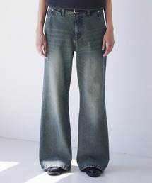 ジーンズ 「LUENNA」Semi-flare Denim Pants / セミフレアデニムパンツ メンズ レディース｜ZOZOTOWN Yahoo!店