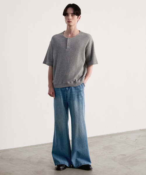 LUENNA ジーンズ 「LUENNA」Semi-flare Denim Pants / セミフレア
