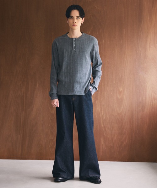 LUENNA ジーンズ 「LUENNA」Semi-flare Denim Pants / セミフレア
