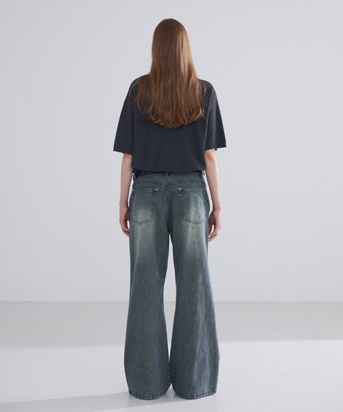 LUENNA ジーンズ 「LUENNA」Semi-flare Denim Pants