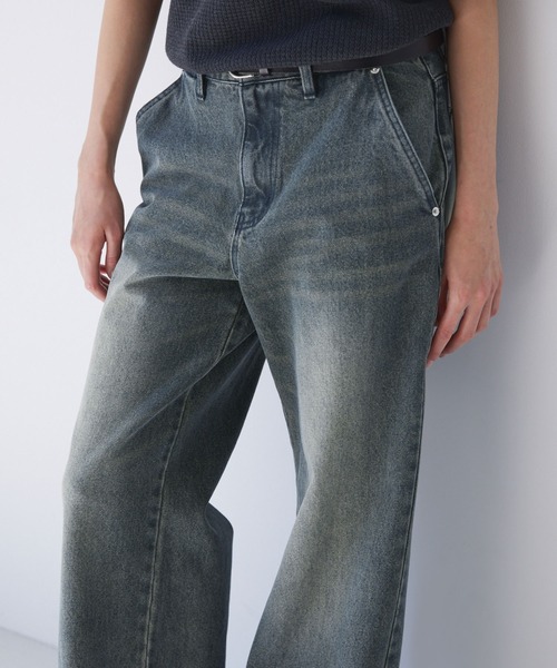 パンツ Semi flare denim GREY 1 Semi flare denim GREY 1 - メルカリ