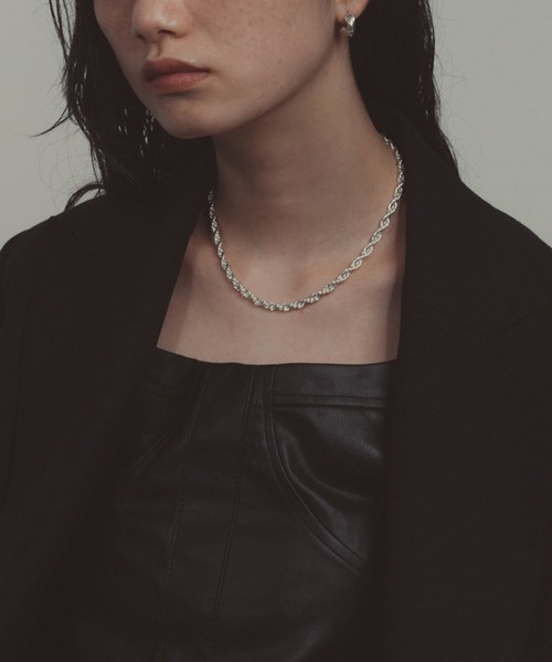 ネックレス TwistChainNecklace/ツイストチェーンネックレス メンズ レディースの画像