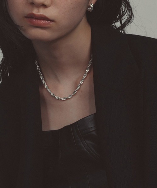 ネックレス TwistChainNecklace/ツイストチェーンネックレス メンズ レディースの画像