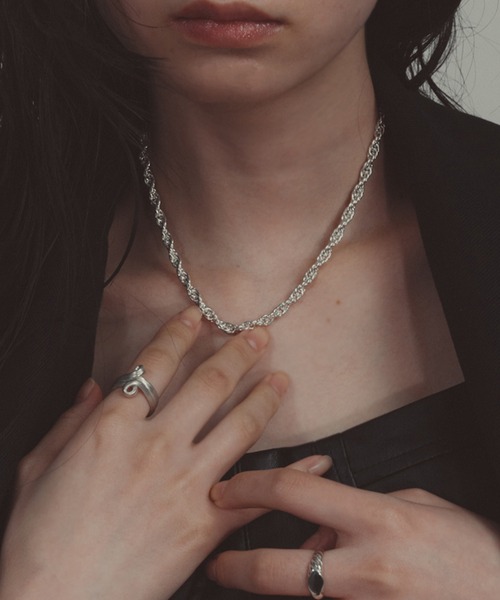 ネックレス TwistChainNecklace/ツイストチェーンネックレス メンズ レディースの画像