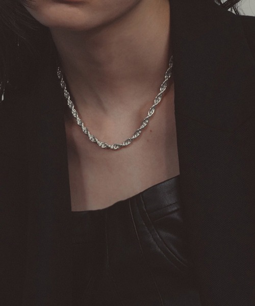 ネックレス TwistChainNecklace/ツイストチェーンネックレス メンズ レディースの画像