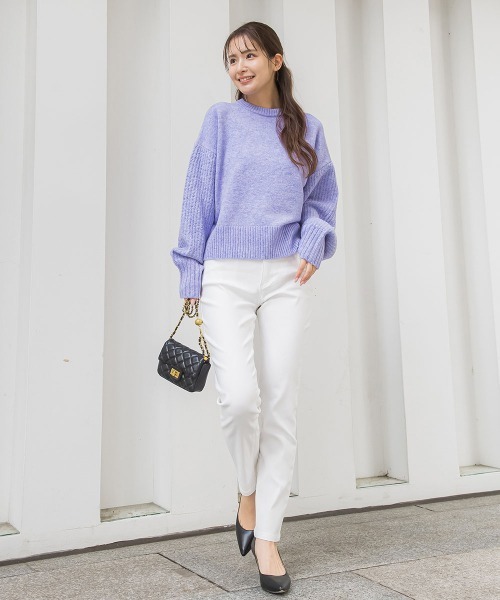 「VICKY」 長袖ニット M ピンク レディース_画像3