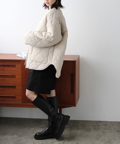 「GeeRA」 ブルゾン MEDIUM アイボリー レディース_画像7