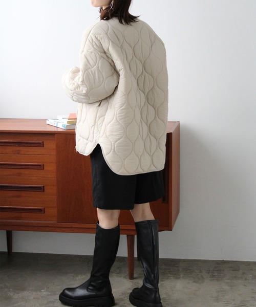 「GeeRA」 ブルゾン MEDIUM アイボリー レディース_画像8