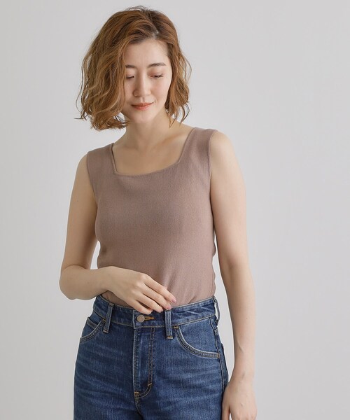 grove（グローブ） タンクトップ ノースリーブ 「ラフにもキレイにも