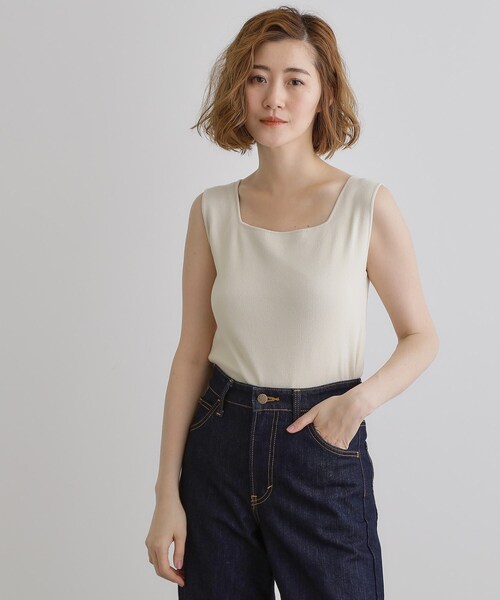 grove（グローブ） タンクトップ ノースリーブ 「ラフにもキレイにも