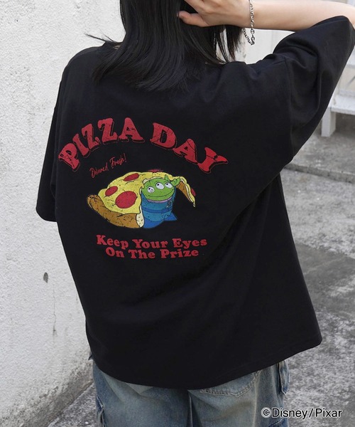 【Disney】US Disney Parks ディズニーピンズ 25周年 Tシャツ Disney tシャツ 25SS「Disney Pixar / ディズニーピクサー