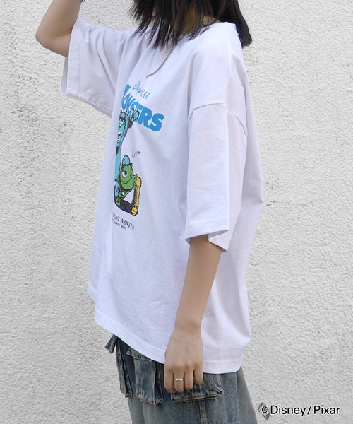 【Disney】US Disney Parks ディズニーピンズ 25周年 Tシャツ Disney tシャツ 25SS「Disney Pixar / ディズニーピクサー