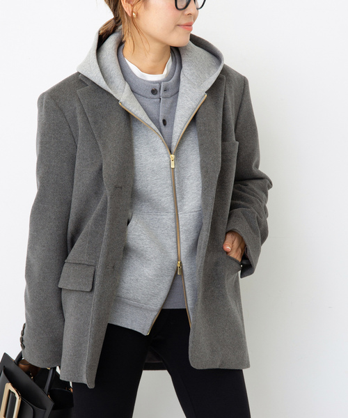 新品 ドゥーズィエムクラス テーラードジャケット 36 Deuxieme Classe（ドゥーズィエムクラス） テーラードジャケット 36