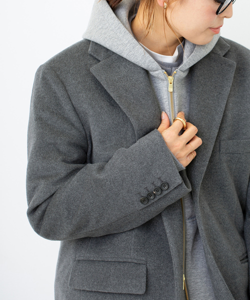 新品 ドゥーズィエムクラス テーラードジャケット 36 Deuxieme Classe（ドゥーズィエムクラス） テーラードジャケット 36