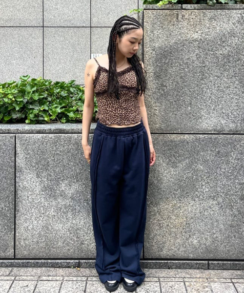 68408　DOLCE&GABBANA　レオパード　レース　キャミソール 68408 DOLCE&GABBANA レオパード レース キャミソール - メルカリ