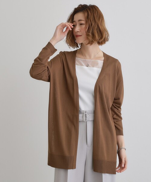 (大幅値下げ)オールドジョーガンジーカーディガン M ブラウン 大幅値下げ)オールドジョーガンジーカーディガン M ブラウン - メルカリ