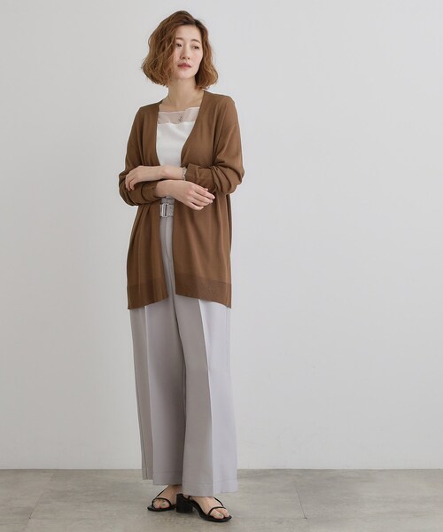 grove（グローブ） カーディガン 「接触冷感/UVカットetc」夏に嬉しい