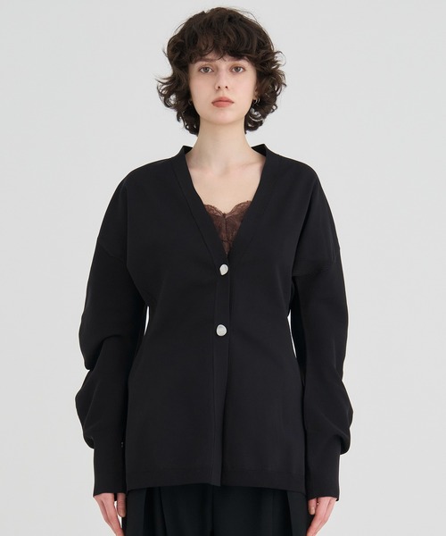 【新品】RITAN アーチスリーブニットカーディガン RITAN（リタン） ニット セーター 「RITAN/リタン」Arch Sleeve Knit