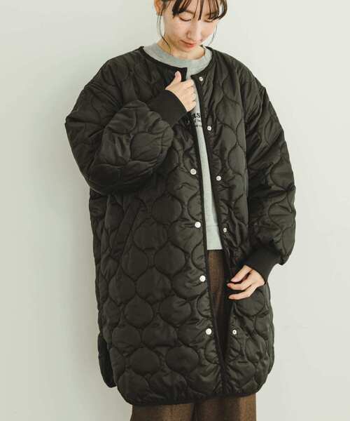 「ITEMS URBANRESEARCH」 コート FREE カーキ レディース_画像2