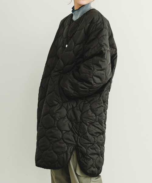 「ITEMS URBANRESEARCH」 コート FREE カーキ レディース_画像6