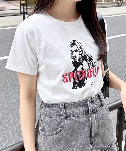 INGNI tシャツ ガールロゴTシャツ レディース : ZOZOTOWN Yahoo