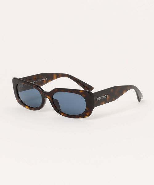 jimmy choo美品　新品ブラックスクエアフレーム サングラス　ケース付き ARIANA | Black Square Frame Sunglasses | JIMMY CHOO