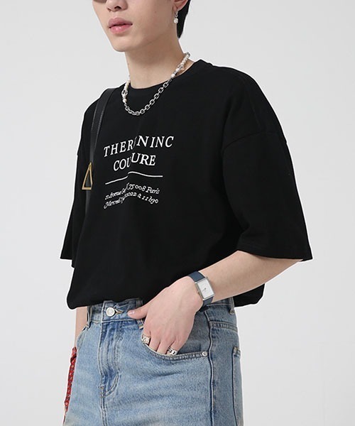 「WESTBOY」 半袖Tシャツ X-LARGE ブラック メンズ
