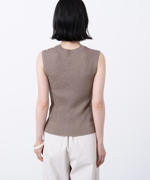 ニット セーター フロントツイストリブニット レディース N.Natural Beauty Basic ニット セーター フロントツイスト